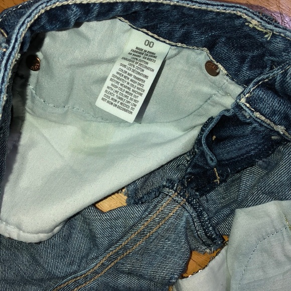 AMERICAN EAGLE 00 SHORTS WITH SEQUIN BLING POCKETS - Picture 4 of 8